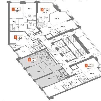 Продам двухкомнатную (2-комн.) квартиру, Академика Волгина ул, 2, Москва г