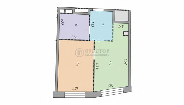 Продам однокомнатную (1-комн.) квартиру, Крузенштерна ул, 9, Москва г