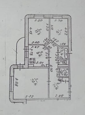 Продам трехкомнатную (3-комн.) квартиру, Воинов-интернационалистов ул, 21, Йошкар-Ола г