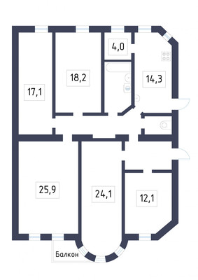Продам многокомнатную квартиру, Большая Монетная ул, 29, Санкт-Петербург г
