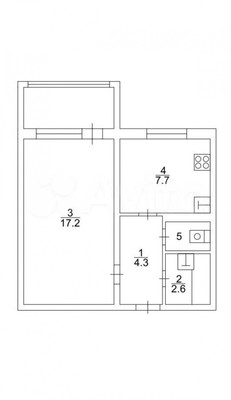 Продам однокомнатную (1-комн.) квартиру, Подольская ул, 12, Северово д