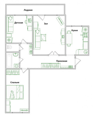 Продам трехкомнатную (3-комн.) квартиру, 8 Марта ул, 17, Пенза г