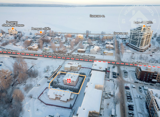 Продам гостиницу 530 м2, Неглинская (Центр р-н) наб, 13, Петрозаводск г