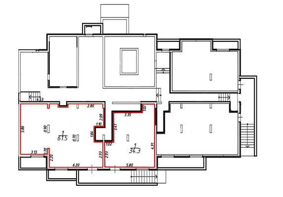 Продам торговое помещение 95,8 м2, Внуковский мкр, 25, Дмитров г