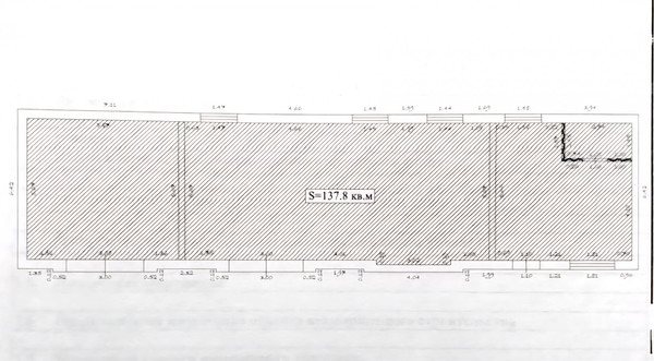 Сдам коммерческое помещение 137,8 м2, 65/6, Кутьино д