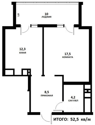 Продам однокомнатную (1-комн.) квартиру, Саратовская ул, 3к4, Москва г