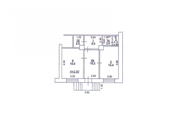 Сдам коммерческое помещение 51 м2, Чехова пр-кт, 90, Ростов-на-Дону г