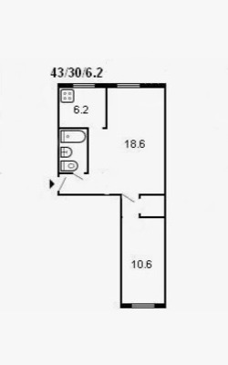 Продам двухкомнатную (2-комн.) квартиру, Станкозаводская ул, 1к1, Рязань г