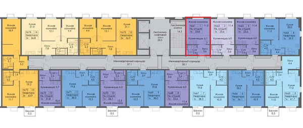 Продам однокомнатную (1-комн.) квартиру, Лиговский пр-кт, 242к3, Санкт-Петербург г