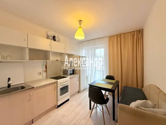 Продам однокомнатную (1-комн.) квартиру, Шоссе в Лаврики ул, 59к1, Мурино п