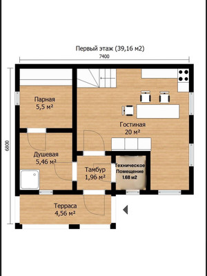Продам дом, Тан ул, 254, Казань г, 0 км от города