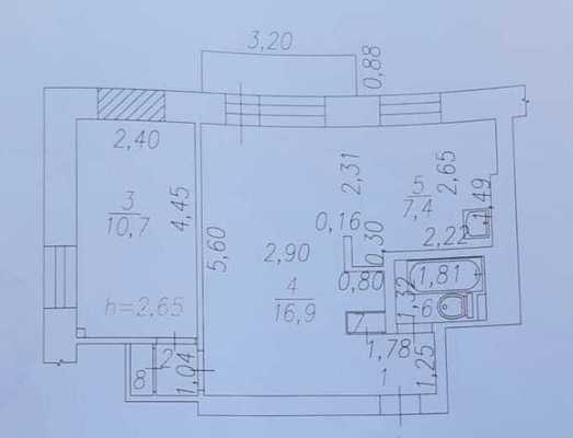 Продам двухкомнатную (2-комн.) квартиру, Тузовского (Орджоникидзевский р-н) ул, 10, Новокузнецк г