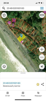 Продам участок 7 соток, Фермерское хоз., Ландышевая (Бриз снт) ул, Сочи г, 0 км от города