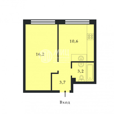 Продам однокомнатную (1-комн.) квартиру (долевое), Южнопортовая ул, 28Ак1, Москва г
