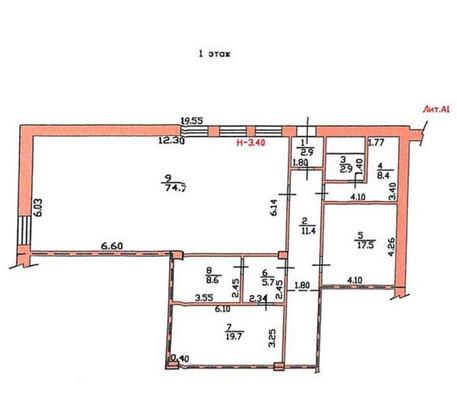 Продам торговое помещение 150 м2, Тихая ул, 30, Новый Быт с