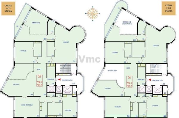 Продам многокомнатную квартиру, Архитектора Власова ул, 6, Москва г