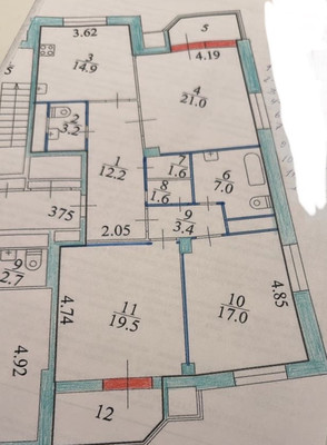 Продам трехкомнатную (3-комн.) квартиру, Мосфильмовская ул, 88к4, Москва г