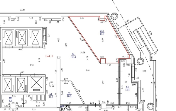 Продам торговое помещение 40 м2, Основинская ул, 10, Екатеринбург г