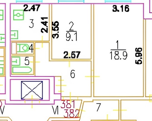 Продам двухкомнатную (2-комн.) квартиру, Туристская ул, 22к2, Москва г