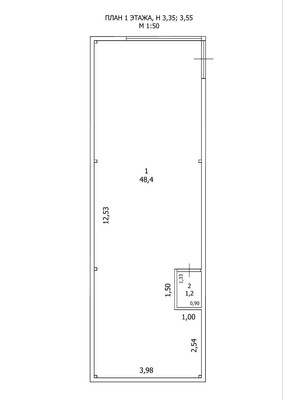 Сдам коммерческое помещение 50 м2, Старокаменная ул, 16к, Невское п