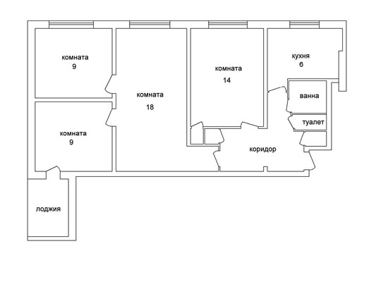 Продам многокомнатную квартиру, Дмитровская ул, 31, Базарово д