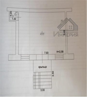 Продам торговое помещение 45 м2, Гагарина ул, Казань г