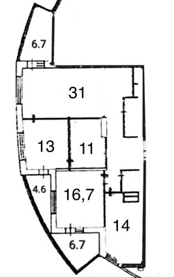 Продам многокомнатную квартиру, 60-летия Октября пр-кт, 17, Москва г