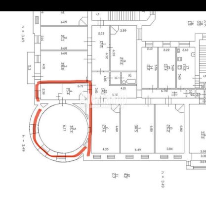 Продам 2-комн. в 10-комн. квартире, Большой П.С. пр-кт, 49/18, Санкт-Петербург г