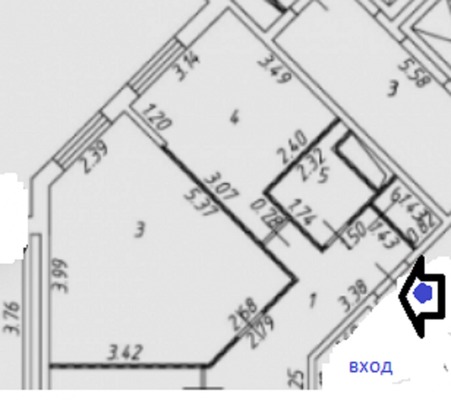 Продам двухкомнатную (2-комн.) квартиру, Сколковская ул, 9А, Одинцово г