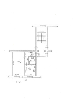Продам однокомнатную (1-комн.) квартиру, Глинки ул, 23, Гусев г