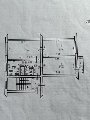 Продам трехкомнатную (3-комн.) квартиру, Свердлова ул, 16кб, Новороссийск г