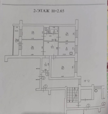 Продам многокомнатную квартиру, У.Громовой ул, 12, Калининград г