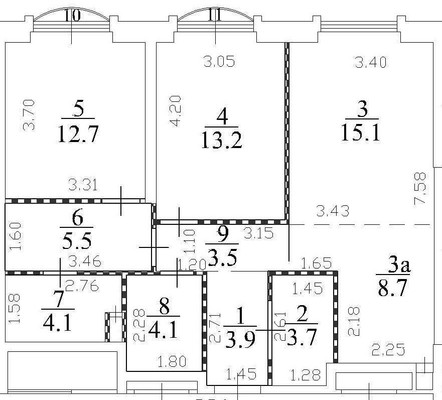 Продам трехкомнатную (3-комн.) квартиру, Академика Королева ул, 21, Москва г