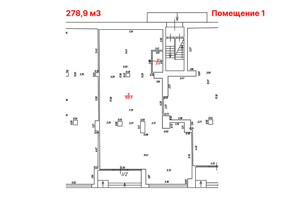 Сдам торговое помещение 162,3 м2, Ленинский пр-кт, 68, Калининград г