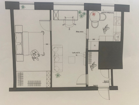 Продам двухкомнатную (2-комн.) квартиру, Гагарина ул, 10, Казань г