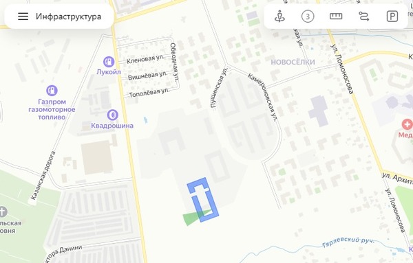 Продам однокомнатную (1-комн.) квартиру, Камероновская ул, 4к2, Пушкин г