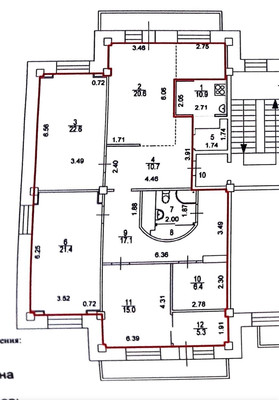 Продам трехкомнатную (3-комн.) квартиру, Профсоюзная ул, 14, Иркутск г