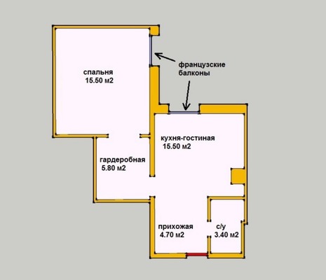 Продам однокомнатную (1-комн.) квартиру, Захаржевская ул, 14, Пушкин г