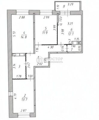 Продам трехкомнатную (3-комн.) квартиру, Пригородное (Пригород Лесное мкр.) ш, 5, Мисайлово д