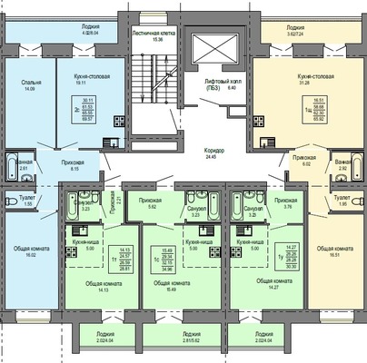 Продам однокомнатную (1-комн.) квартиру, Дмитрия Средина ул, 3, Медведево пгт