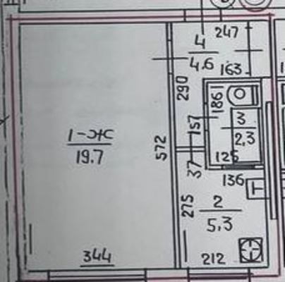 Продам однокомнатную (1-комн.) квартиру, 40 лет Победы ул, 3Б, Васильково п
