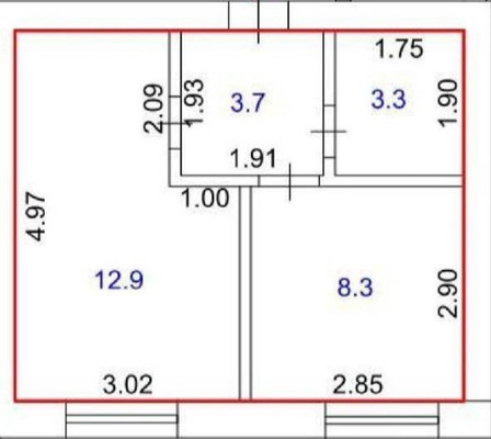 Продам однокомнатную (1-комн.) квартиру, 70 лет Октября ул, 14, Стрехнино с