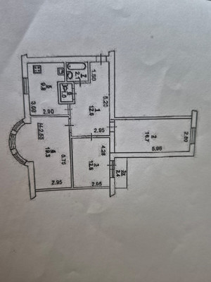 Продам трехкомнатную (3-комн.) квартиру, Островского пер, 18-20, Ростов-на-Дону г