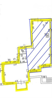 Сдам коммерческое помещение 54 м2, Коломяжский пр-кт, 13ак3, Санкт-Петербург г