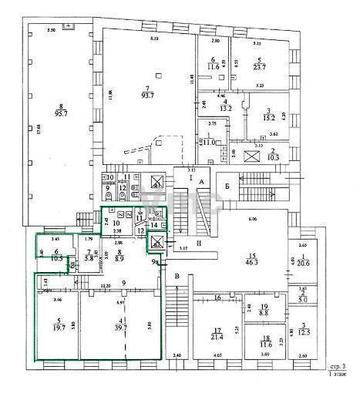 Сдам коммерческое помещение 111,4 м2, Знаменка ул, 13 3, Москва г