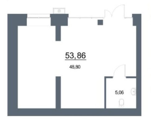 Сдам коммерческое помещение 54 м2, Азата Аббасова ул, 16, Казань г