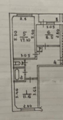 Продам двухкомнатную (2-комн.) квартиру, Луговая ул, 2, Назия гп