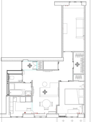 Продам трехкомнатную (3-комн.) квартиру, Расковой ул, 14, Москва г