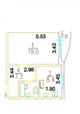 Продам однокомнатную (1-комн.) квартиру, Судостроительная ул, 18к5, Москва г
