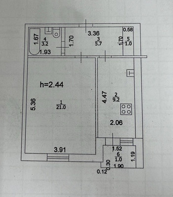 Продам однокомнатную (1-комн.) квартиру, Академика Павлова ул, 17, Казань г